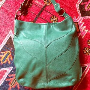 Cul-de-Sac genuine leather studded tote